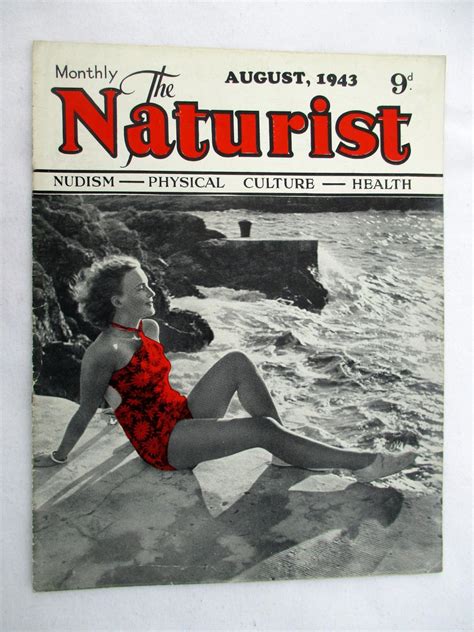 The Naturist Nudism Physical Culture Health August Monthly