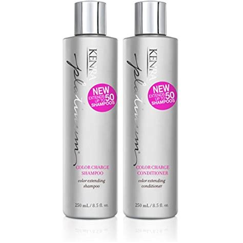 Kenra Platinum Color Charge Shampoo Conditioner Color Extending All