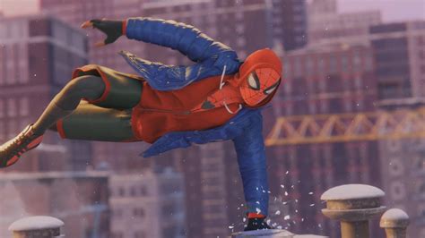 Marvels Spiderman Miles Morales Sportswear Suit Costume Gameplay