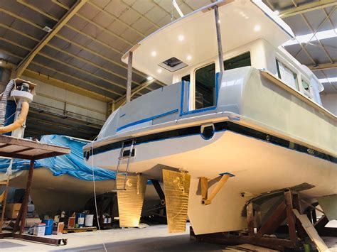 The All New Nordhavn 41 Is Just Two Weeks From Launching Nordhavn Yachts