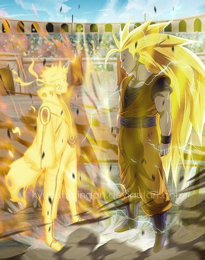 Commission Goku Vs Naruto Goku Vs Anime Fight Anime Dragon Ball Super