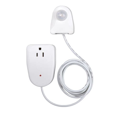 Utilitech White Motion Sensor Light Control At