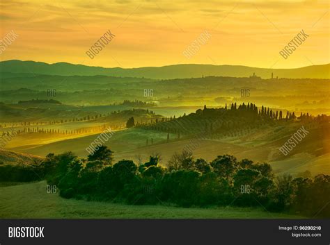 Siena Rolling Hills Image And Photo Free Trial Bigstock