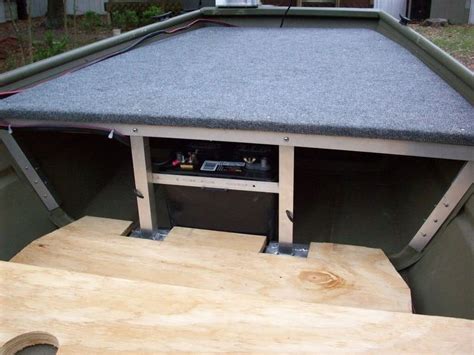 I was just curious if any of the 21' boaters had done any mods. Chapter Aluminum boat deck plans ~ Feralda