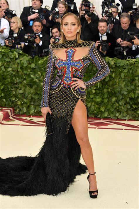 Jennifer Lopezs Met Gala Dress 2018 Popsugar Fashion Photo 2