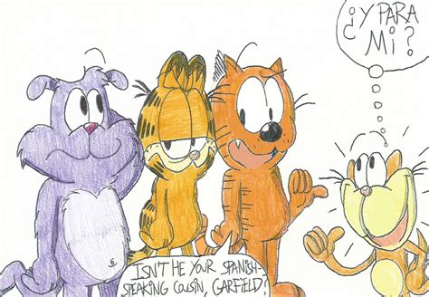 Garfield And His Three Four Clones By Ftftheadvancetoonist On