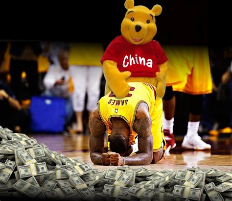 China Fucking Lebron James In The Ass For A Huge Pile Of Money