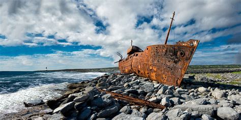 Plassey Shipwreck Inis Oirr Aran Islands Doolin Ferry