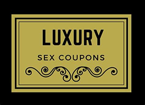 Luxury Sex Coupons Naughty Sex Vouchers For Couples To Enjoy For