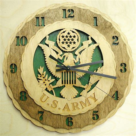 Custom 12 Usarmy Wall Clock Etsy