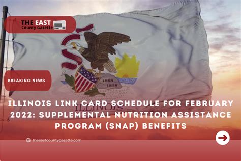 Illinois Link Card Schedule For February 2022 Supplemental Nutrition