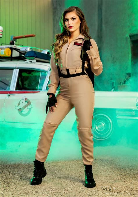Womens Ghostbusters Costume Jumpsuit Jumpsuits For Women