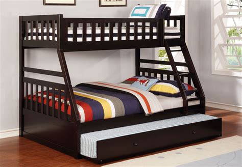 Lifestyles Taylor Espresso Twin Over Full Bunk Bed