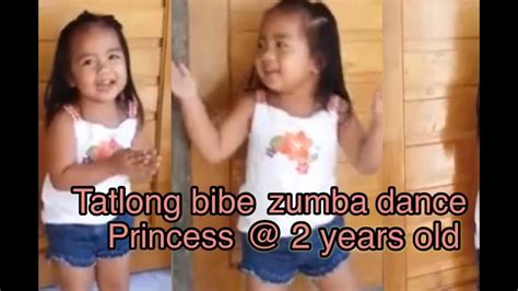 Princess 2 Years Old Tatlong Bibe Zumba Dance Youtube