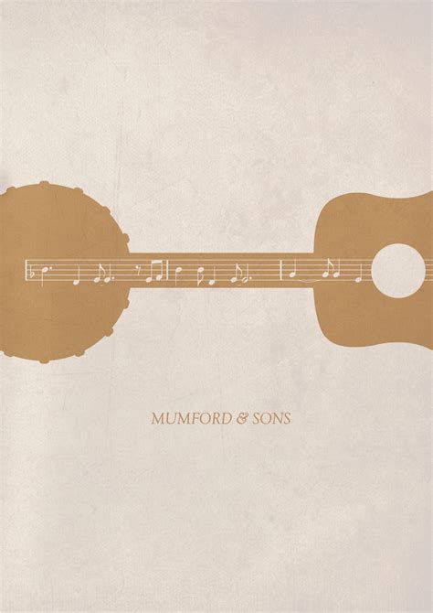Mumford And Sons Music Poster Mumford And Sons Music Poster Design