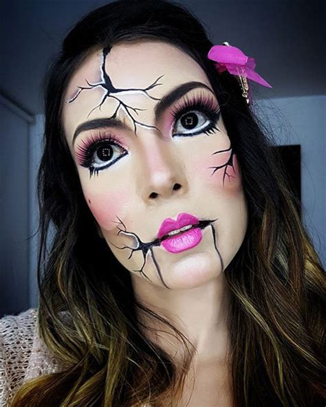 18 Very Scary Voodoo Doll Halloween Makeup Looks Styles And Ideas 2019