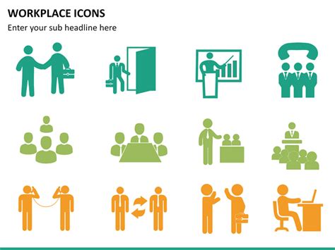 Workplace Icons Powerpoint Sketchbubble