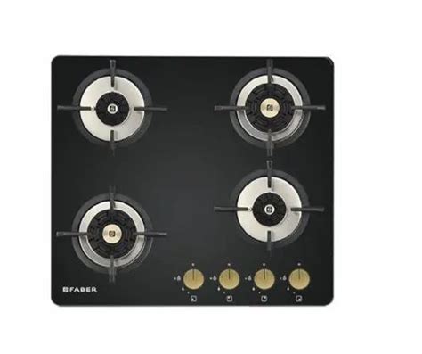 Faber Mild Steel Hob Maxus HT604 Kitchen Hobs For Gas Stove Size 595