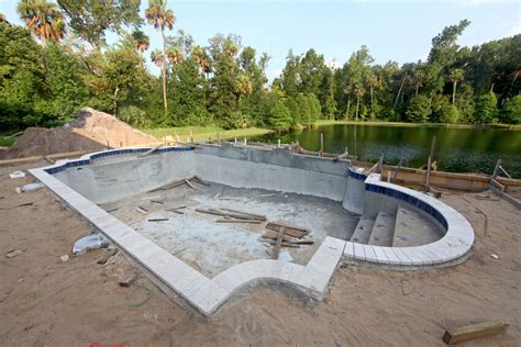 How To Build A Concrete Block Swimming Pool Ebay