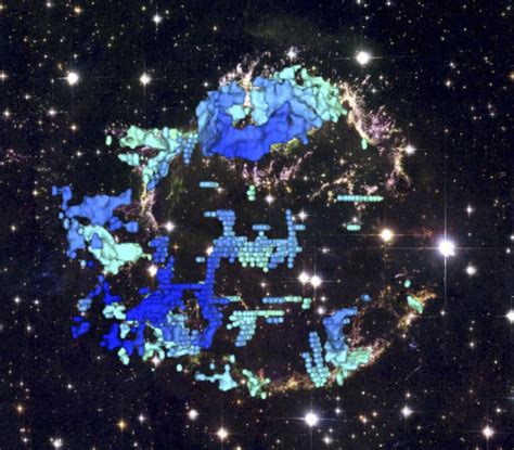 Cassiopeia A Astronomers Create 3d Map Of Supernova Remnants Interior