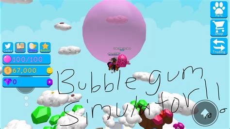 Jumping High In Bubble Gum Simulator Roblox Youtube