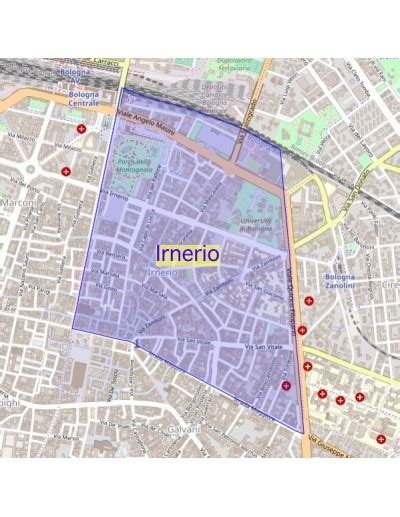 Mappa Dei Quartieri Di Bologna Kml
