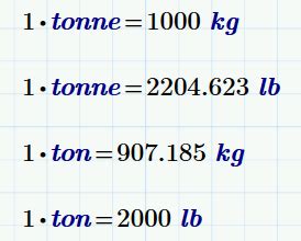 How many tonnes are in 1 metric tons? TONNE AND TON - PTC Community