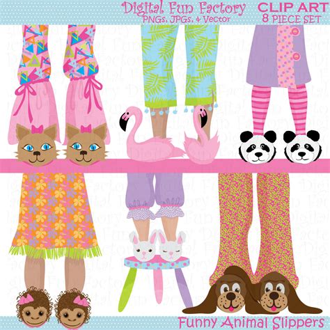 Pajama Feet Clipart