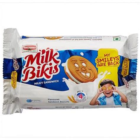 Britannia Milk Bikis Cream Biscuits 44g