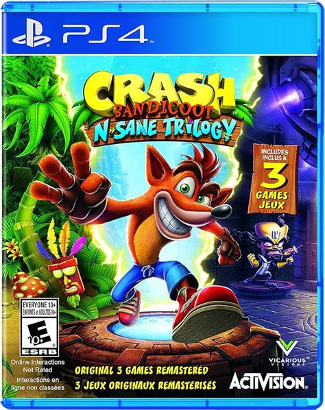 Crash Bandicoot N Sane Trilogy Bilingual Playstation 4