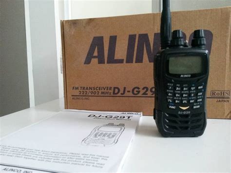 Radio Alinco Dj G29 Dual Band Full Duplex 220900 Mhz 424900 En Mercado Libre
