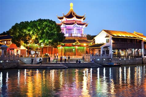 Suzhou Old Traditional City Town Architecture Chinese China Chinese