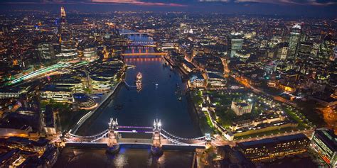 How One Photographer Captures Eye Popping Aerial Views Of London