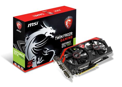 Msi Launches Gtx 750 Ti And Gtx 750 Gaming Series Graphics Cards