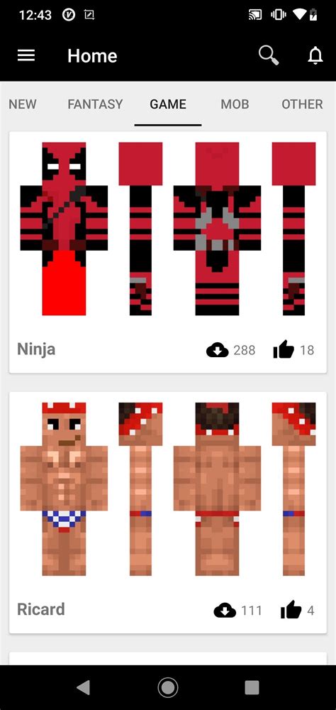 Skins For Minecraft Pe 146 Descargar Para Android Apk Gratis