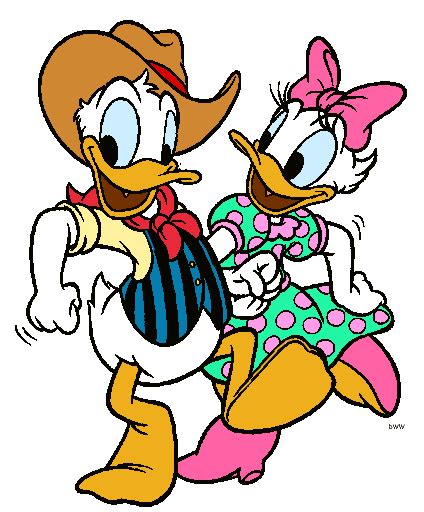 Donald And Daisy Duck Clip Art 2 Disney Clip Art Galore