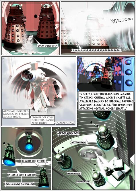 New Dalek Chronicles 1 Pg 5 By Librarian Bot On Deviantart