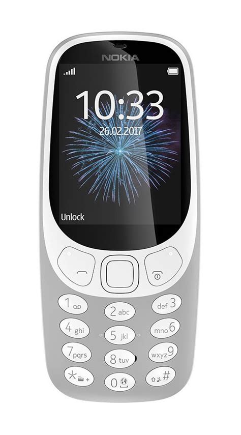 Mp3 Playerde Nokia 3310 2017 Dual Sim Ohne Vertrag Retro Grey