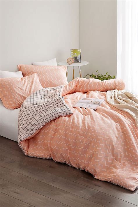 Just Peachy Stylish College Comforter Designer Cotton Extra Long Twin