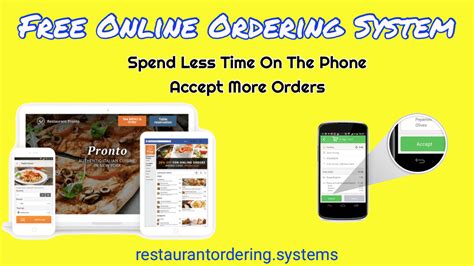 Free Restaurant Ordering System