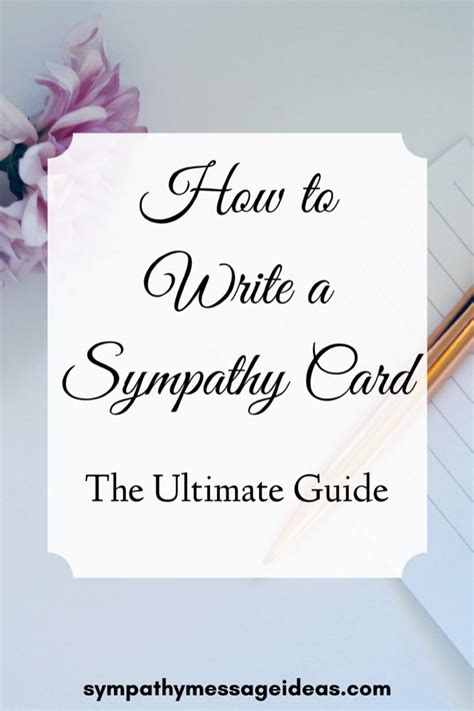 How To Sign A Sympathy Card With Flowers Choose The Most Appropriate