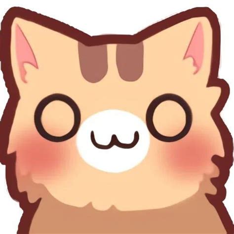 Nekos Emotes Cute Animal Drawings Kawaii Cat Emoji Cat Icon