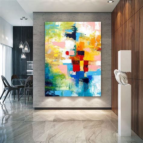 Buy Extra Large Wall Art Palette Knife Artwork Original Painting On