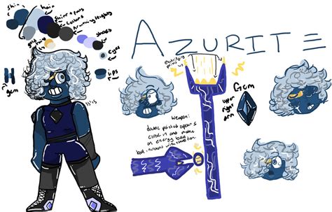 Azurite Oc Reference Commission By Steventhusiast On Deviantart