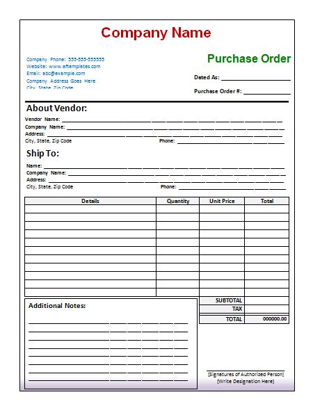 sample  format templates sales order template excel