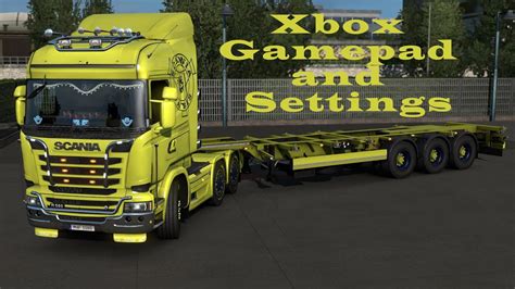 Euro Truck Simulator 2 Xbox - Euro Truck Simulator 2: Xbox gamepad and settings - YouTube