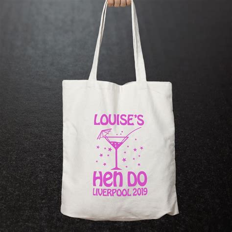 Hen Party Tote Bag Hen Party T Personalised T Hen Etsy Hen Party Ts Hen Party Bags