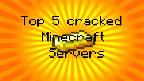 Top 5 Cracked 18 Minecraft Servers Youtube