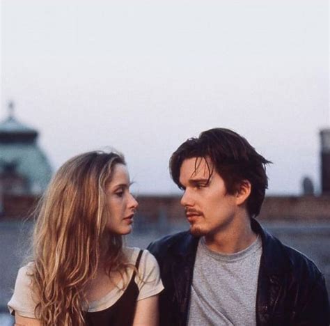 Ethan Hawke And Julie Delpy In Before Sunrise 1995 Roldschoolcool