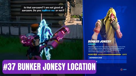 Bunker Jonesy Character All Locations 37 Fortnite Character Collection Youtube